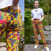 Tutti Frutti Print Straight Leg Jeans by Run and Fly