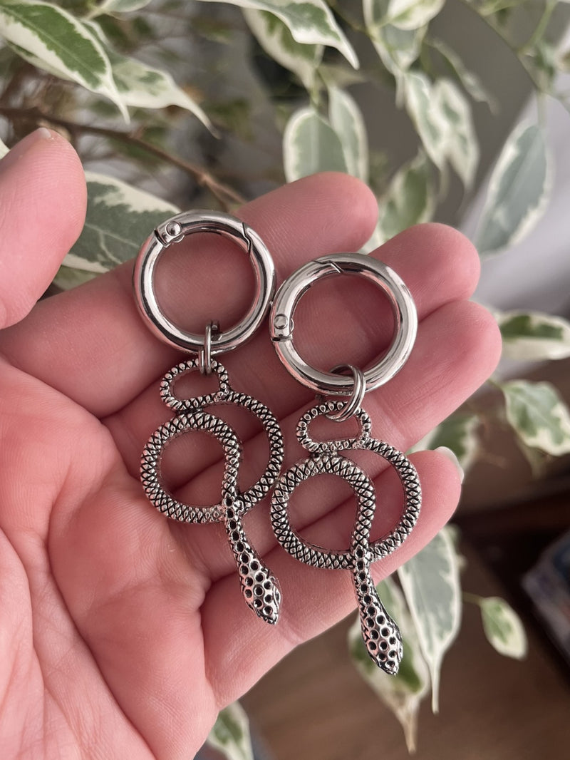 Snake Boot Charms - Individual or Pair