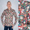 Christmas Cuties Print Shirt by Run and Fly