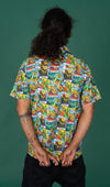 Tarot Dinosaur Print Shirt by Run and Fly