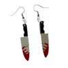 Spooky Bloody Dagger Earrings