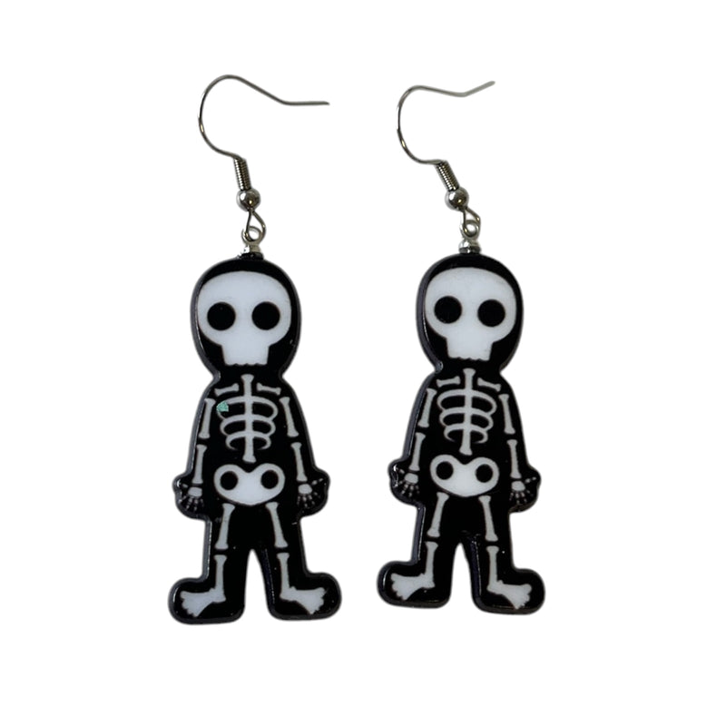 Spooky Skeleton Earrings