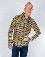 Christmas Nutcracker Print Shirt by Run and Fly