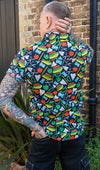 Back To School Print Shirt by Run and Fly