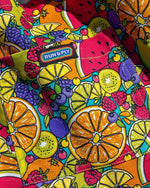 Tutti Frutti Fruit Print Tote Bag by Run and Fly