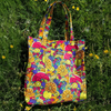 Tutti Frutti Fruit Print Tote Bag by Run and Fly