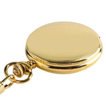 Classic Gold Quartz Pocket Watch - Minimum Mouse