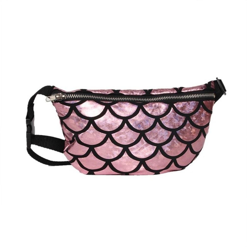 Mermaid Bum Bag Silver Pink Gold Blue Glitter Sequin Festival