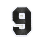 Varsity Number Iron On Patch - Minimum Mouse